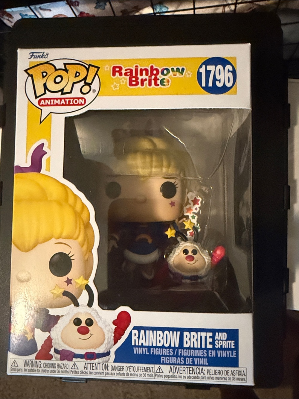 Funko Pop&Buddy: Rainbow Brite & White Sprite, #1796 NWT